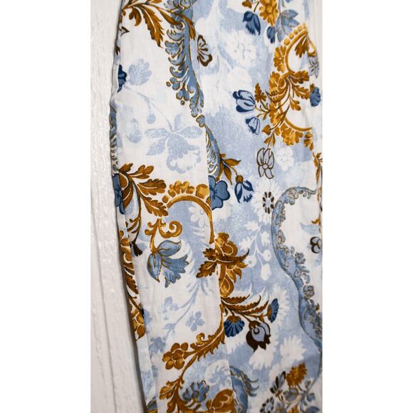 REFORMATION 'Frankie' Linen Maxi Dress in Reign Print US 0 NWT - Picture 6 of 10